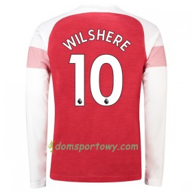 Koszulka Arsenal Wilshere 10 Domowe Koszulki Piłkarskie 2018-2019 Długi Rękaw